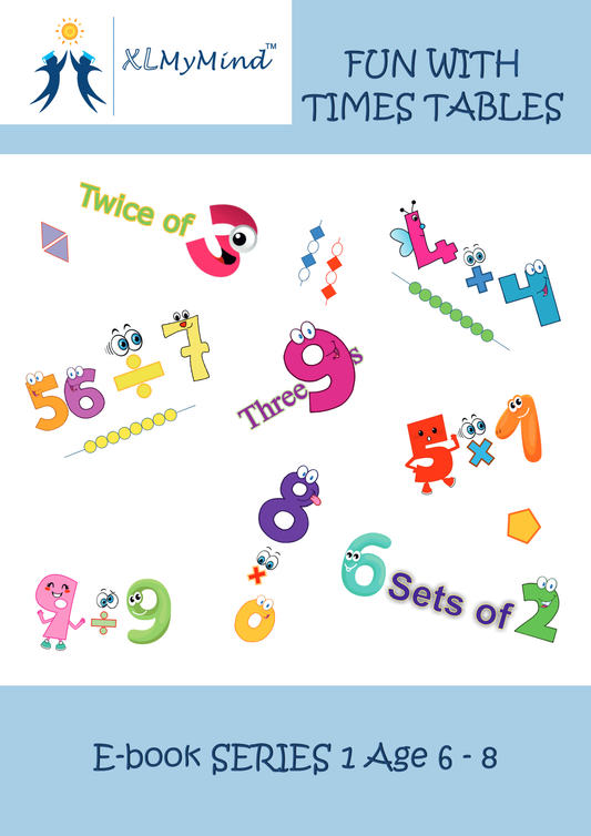 Times Tables E-book Series 1